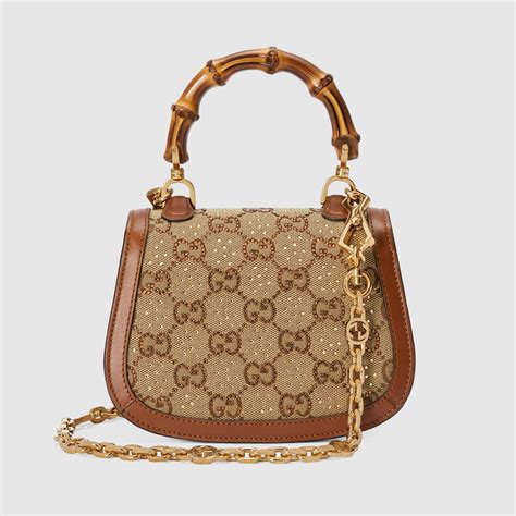 banderole gucci|gucci bamboo 1947 mini handle bag.